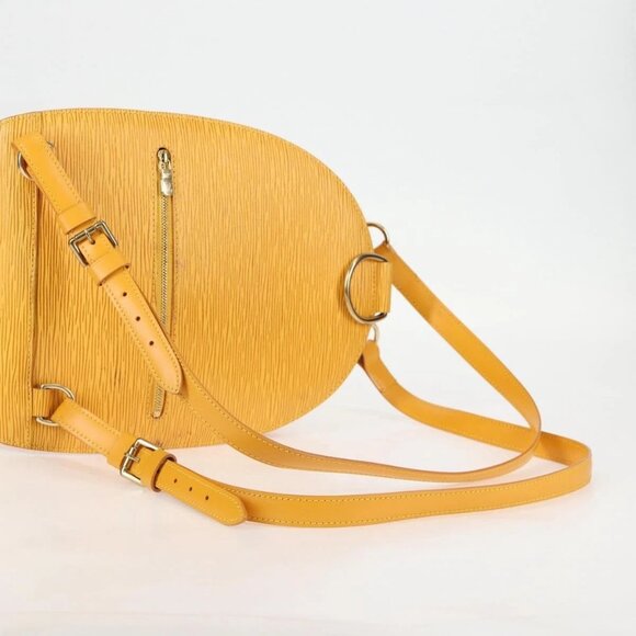 LOUIS VUITTON Epi Mabillon Backpack Yellow M52239 LV Auth 136925 - Picture 8 of 16
